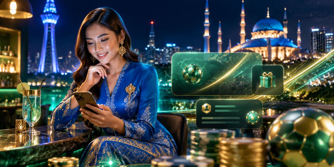 Pengguna Malaysia di Selangor menerima bonus deposit dengan suasana tempatan